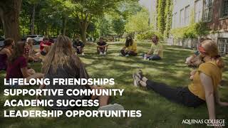 Welcome Home to on-campus Housing: Aquinas College