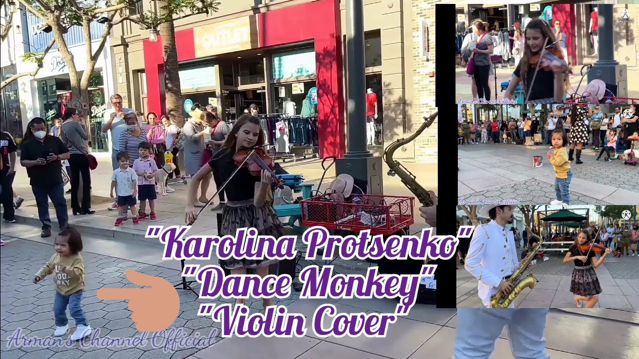 KAROLINA PROTSENKO DANCE MONKEY VIOLIN COVER MY REACTION 4/22