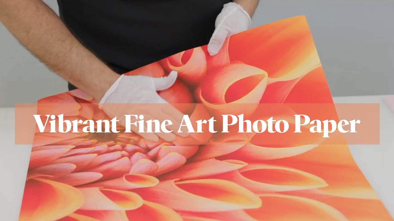 Elevate Your Fine Prints with Sunset Bright Velvet Rag 315g - YouTube