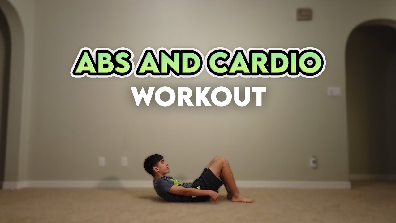 15 Min Abs & Cardio HIIT Workout CHALLENGE To Burn Belly Fat No Equipment FullTimeNinja