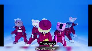 Stray Kids(스트레이 키즈) “소리꾼” SKZOO ver. Performance Video 💗 English Subs 💖 Stray Kids -  Thunderous 😊💓