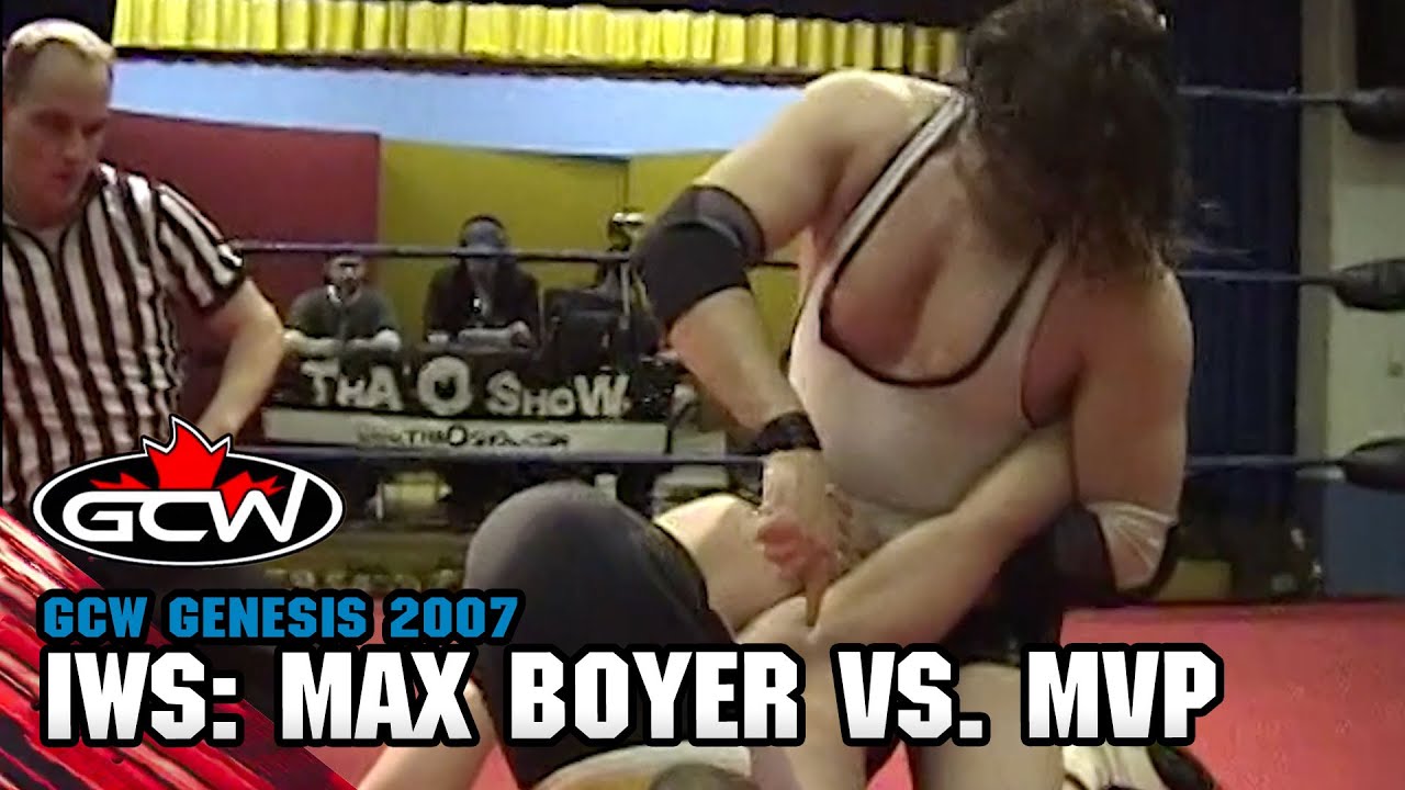 FULL MATCH: Max Boyer vs. Michael Von Payton (MVP) | IWS Canadian Title | GCW Genesis 11/25/2007