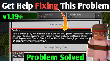 How to fix get help fixing this in minecraft pe 1.19+ | Get Help Fixing This Problem Solved