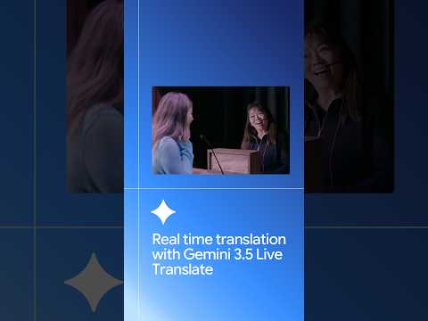 Order in any language with Gemini 3.5 Live Translate