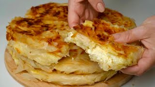 Quick Pan-Fried Cheese Pie Recipe