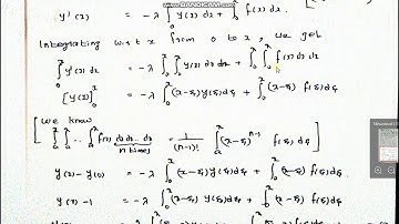 Integral Equations video 4