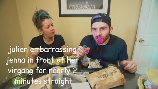 Julien Embarring Jenna In Front Of Her Virgang For Nearly 2 Minutes Straight