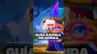 Guía rápida de Norra Wild Rift. #wildrift #leagueoflegends #wildriftguide #norra