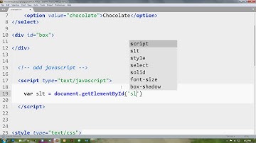 Javascript onchange event | web zone