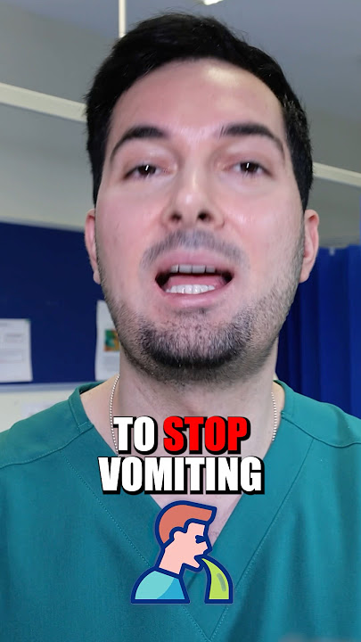 Vomiting and Feeling Nauseous? Here's How to STOP It!