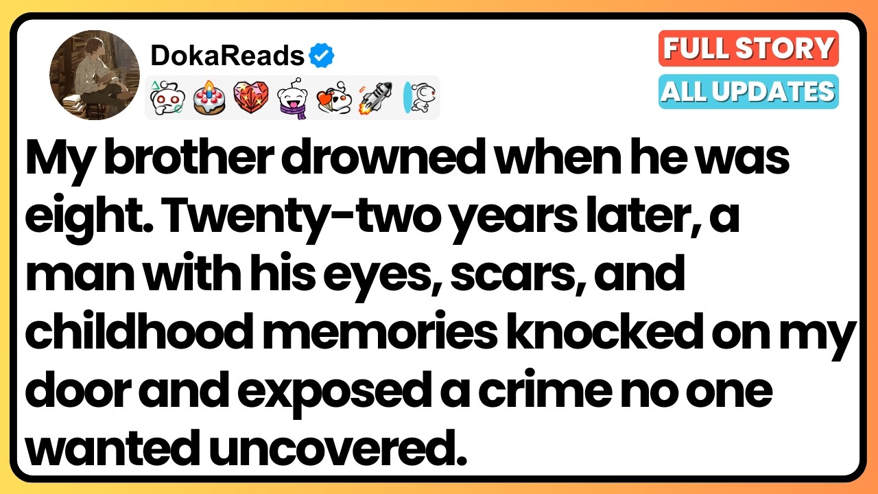 My brother drowned at age 8, but yesterday a man knocked on our door with my brother's memories.