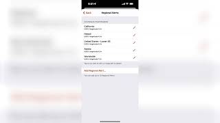 QuakeFeed: How To Set-up Regional Alerts (v6.0.0 and higher) screenshot 1