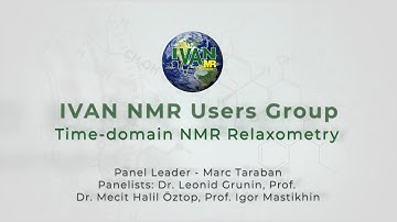Time Domain NMR Relaxometry