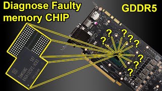 How to check bad memory on a graphics card GDDR5 GTX 1070 fix
