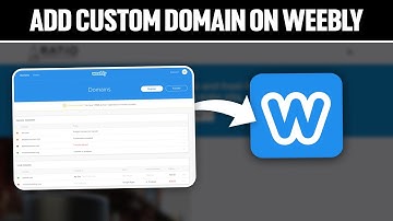 How To Add Custom Domain On Weebly 2025! (Full Guide)