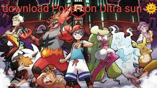 How to download the pokemon ultra sun|with cheats 60Fps and rare candy cheat code|Anime Buddies| screenshot 2
