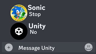 A LETTER To UNITY From SONIC