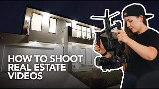 HOW TO FILM REAL ESTATE VIDEOS - GIMBAL SETTINGS \/ WHITE BALANCE  \/ BEST ANGLES