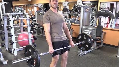 Barbell Complex Workout - Deadlift, Clean, Press & Squat [Olympic Lifting]