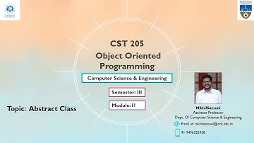 Abstract class and methods