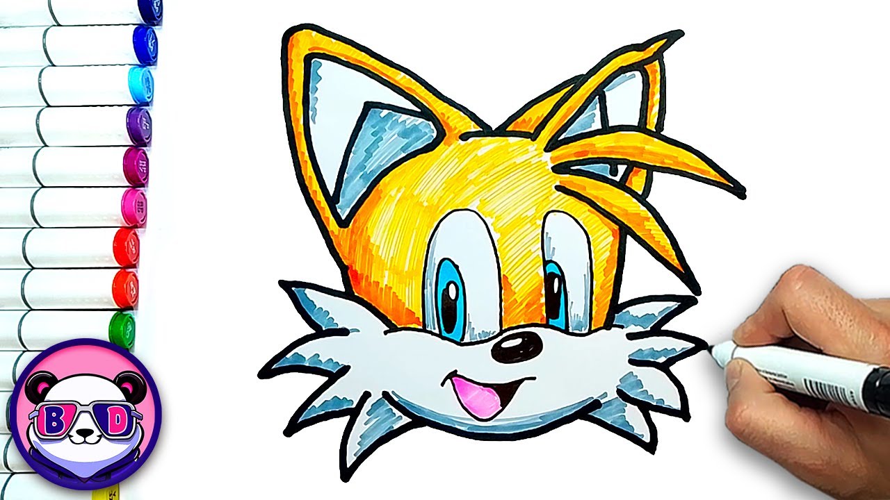 How To Draw Tails | Sonic 3 - YouTube
