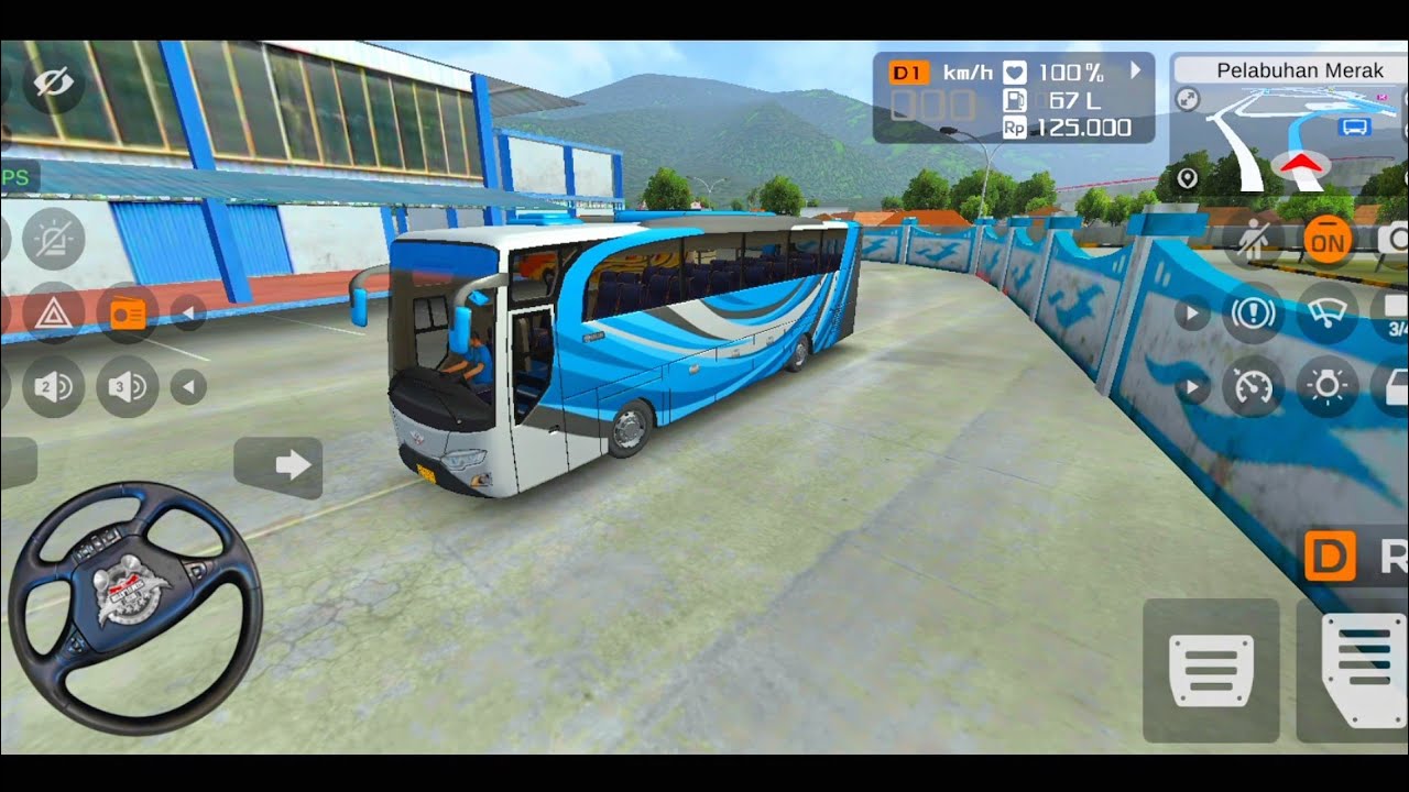 BUS SIMULATOR INDONESIA //[bus simulator indonesia] Il euro coach bus simulator l#simulation