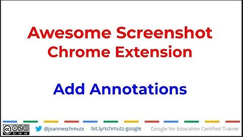 Awesome Screenshot - Add Annotations