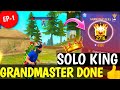 Finally Grandmaster Done In Solo ✅ Grandmaster Pushing Top 1 | Season 38 #dcm999