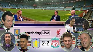 Aston Villa vs Liverpool 2-2 🔥 Post Match Analysis | Van Dijk, Slot, Watkins, Tielemans Reactions
