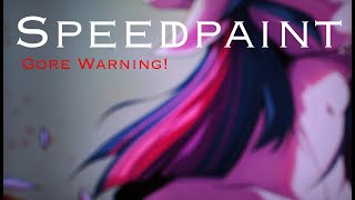 Wings Rip off :.Speedpaint (MLP Gore)