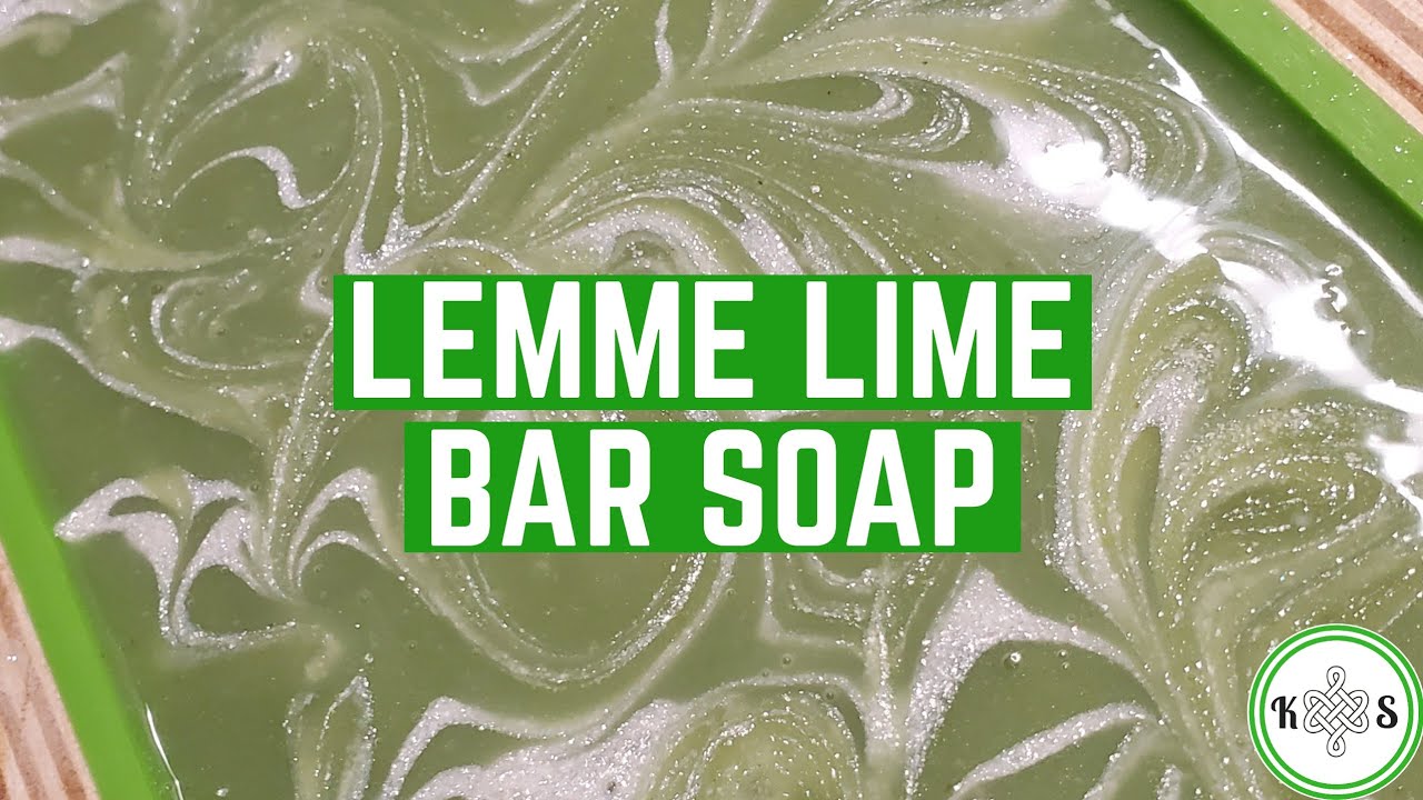 Making Soap With Avocado? - Lemme Lime Bar Soap - Making & Cutting Cold Process Soap