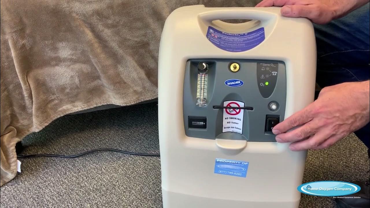 Part 1 Operating Invacare Oxygen Concentrator YouTube