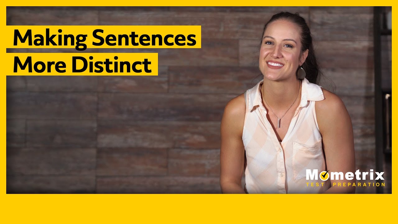 Making Sentences More Distinct YouTube