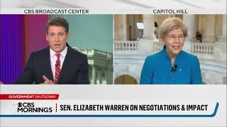 &quot;It&#39;s a flat out lie!&quot; Sen. Elizabeth Warren breaks down GOP&#39;s government shutdown