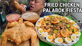 1 WHOLE FRIED CHICKEN & PALABOK FIESTA OVERLOAD | MUKBANG PHILIPPINES | TOL BULOY MUKBANG screenshot 2