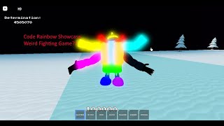 (Read Desc) Code Rainbow Showcase weird fighting game!