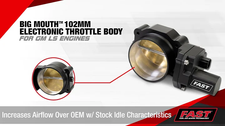 FAST™ GM LS 102mm Big Mouth™ Electronic Throttle Body