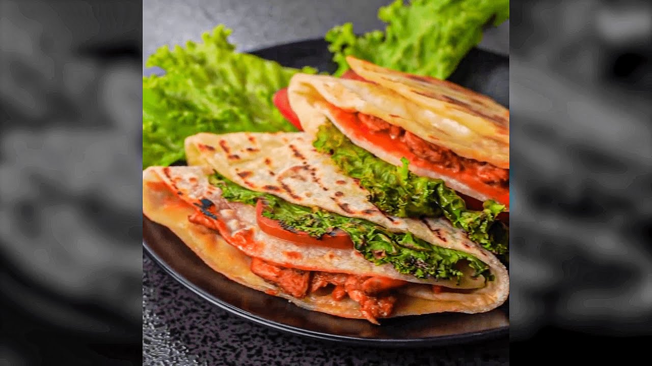 Tortilla Wrap Recipe How to Make Tortilla Wrap Recipe YouTube