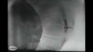 Apollo AS 203 S IVB LH2 tank interior film from oribital coast