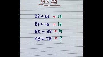 Maths puzzle #maths#mathswise #logicpuzzle #mathspuzzle #puzzle #viral#mcq#braintest#reasoning #ias