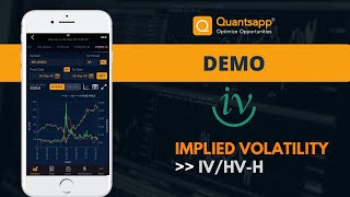 Quantsapp : IV - IV/HV-H || Quantsapp #Options Analytics Tool screenshot 3