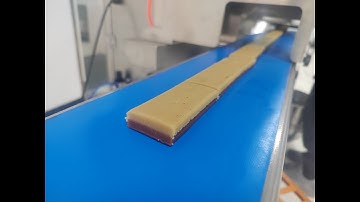 Double layer Cookie dough bar Protein bar Energy bar production line with package machine#cookies