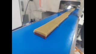 Double layer Cookie dough bar Protein bar Energy bar production line with package machine#cookies