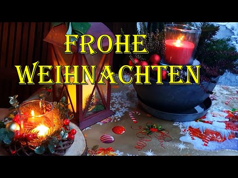Frohe, friedliche Weihnachten - Merry Christmas
