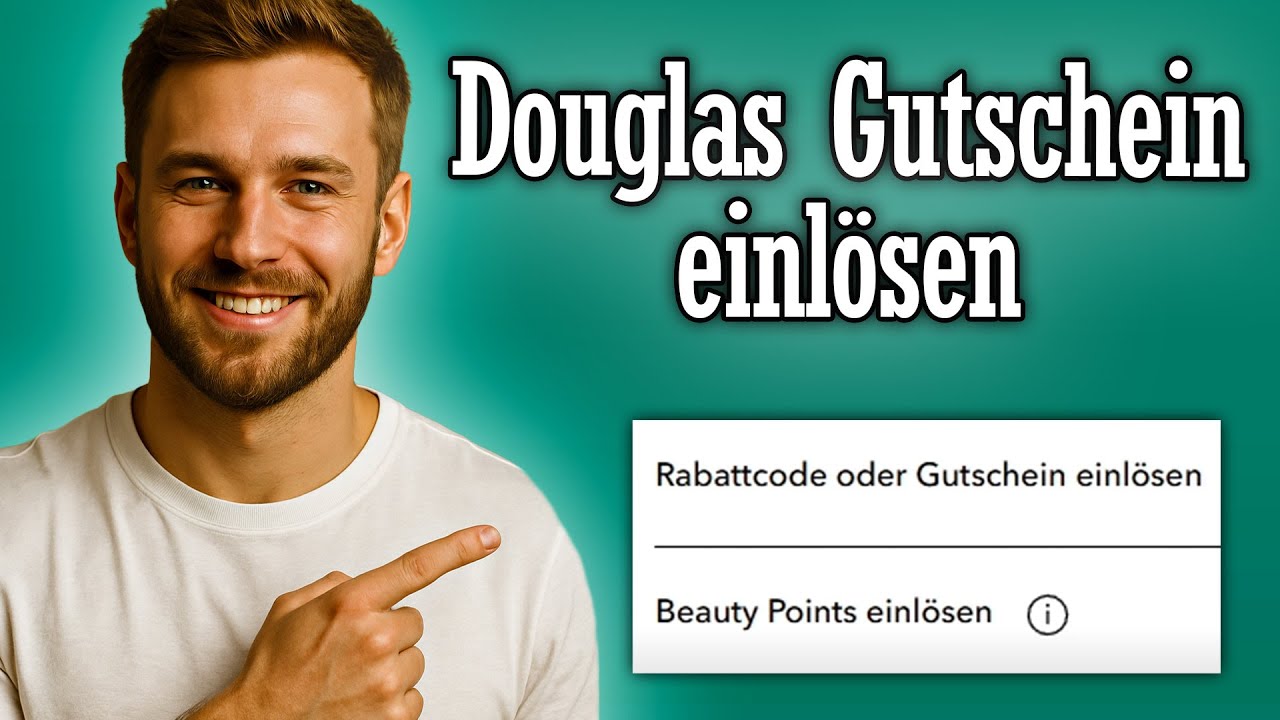 Douglas Gutschein einlösen - Anleitung