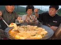팽이버섯 듬뿍 넣어 [[두부전골(Tofu hot pot)]] 요리&먹방!! - Mukbang eating show