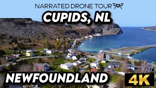 Cupids, Newfoundland  4K Drone Flight 🌊🛩️ | Explore Historic Beauty from Above! by OurRetiredLife 19 views 6 days ago 5 minutes, 54 seconds