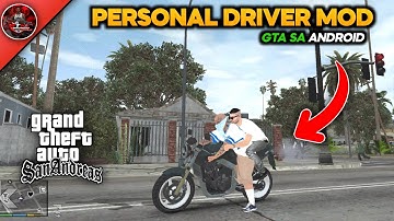 Gta Sa Android- Personal Driver Mod | Driver Mod For GTA San Andreas Mobile | @Dada_Gamerz_13