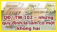 Kết quả hình ảnh cho QĐ/TW102