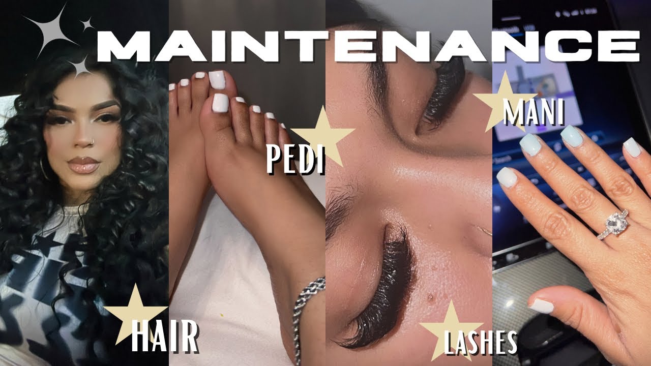 MAINTENANCE | HAIR TREATMENT + QUICK GEL MANI + LASHES + MORE